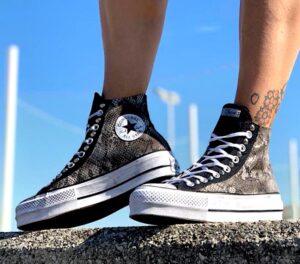 Converse All Star Custom Eco Pit LLab scarpe personalizzate