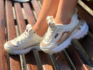 Fila disruptor hot sale 2 oro