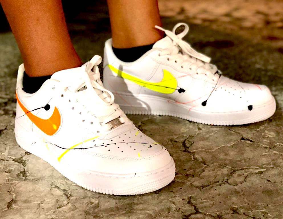 nike air force one gialle