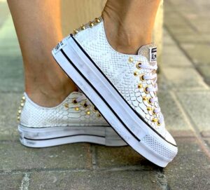 All star platform oro best sale