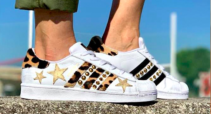 rygrad Lydighed positur Adidas Superstar Custom | LLab scarpe personalizzate