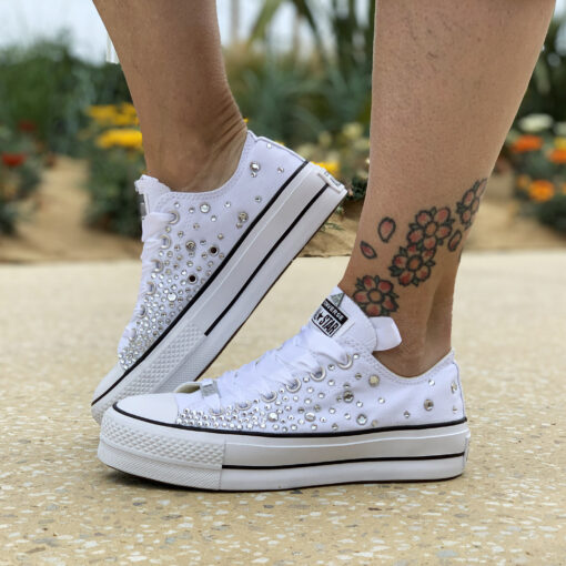 converse platform total white