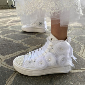 Converse sposa outlet rosse