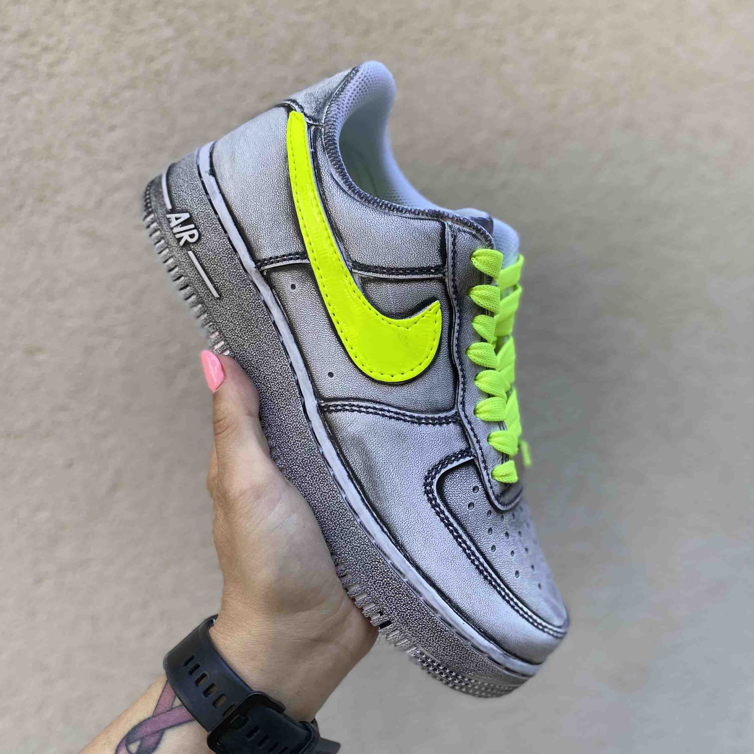 Lacci nike outlet silver