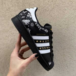 Adidas superstar 2 triple black best sale