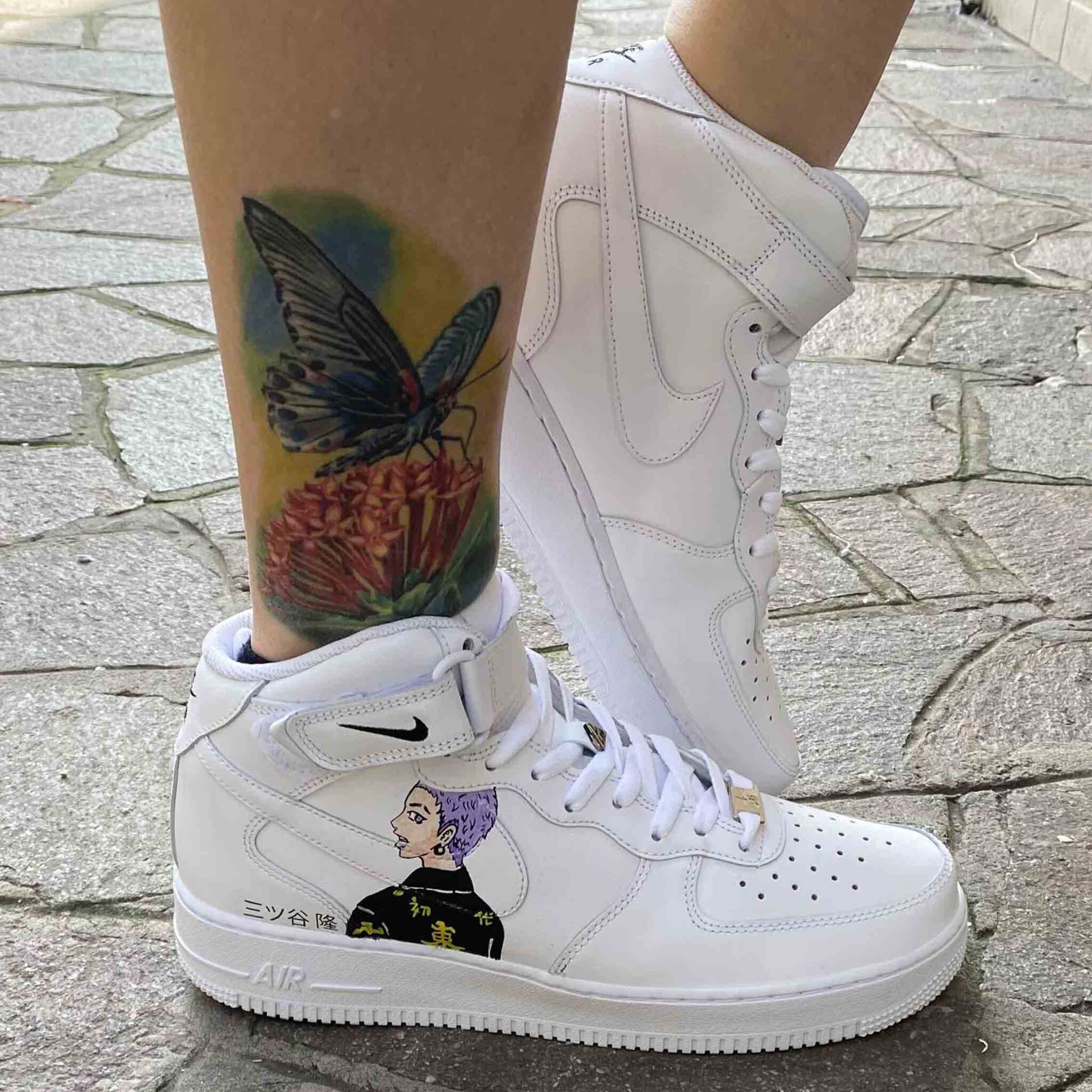 Nike Air Force One Custom Mid Why So Serious Llab Scarpe Custom