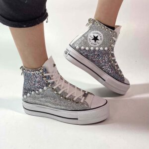 Converse All Star Platform Diagon Alley LLab scarpe custom