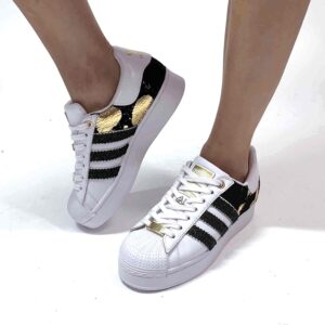 Adidas superstar gold mens best sale