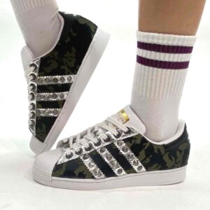 Adidas Superstar Custom Camouflage LLab scarpe personalizzate