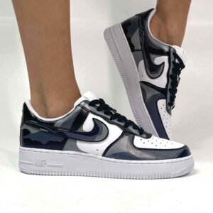 Scarpe personalizzate dipinte a mano Air Force 1 Style Disney Stitch -   Italia