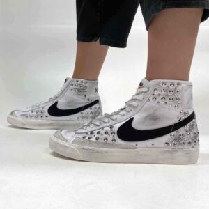 Nike Blazer Customized Borchie Strass LLab Scarpe Custom